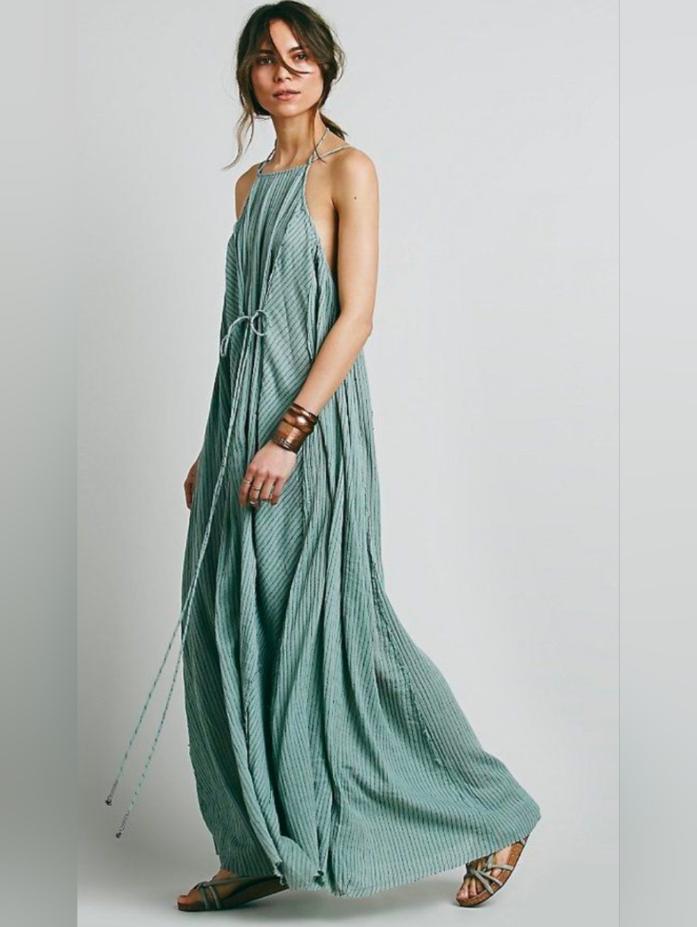 Free People Endless Summer Dress Mint Green XS